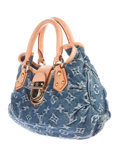 lv denim pleaty bag|louis vuitton denim bags.